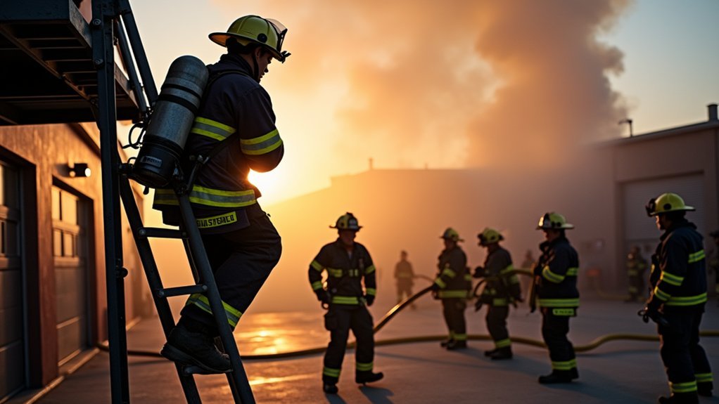 become a firefighter professionally