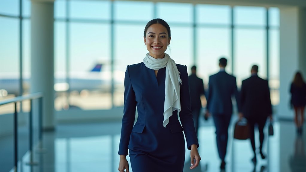 flight attendant career steps